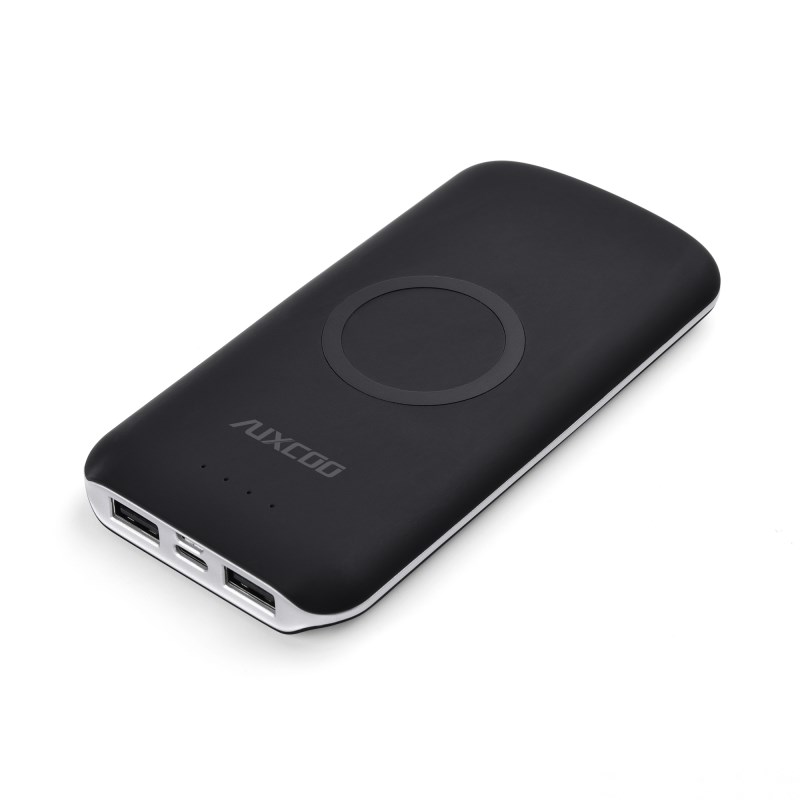 AUXCOO Grip 2 in 1 Wireless Charger Power Bank, 10000mAh (P107)